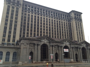 The Michigan Central Depot, possibly Detroit's most iconic empty building.